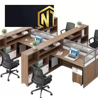 Tổng hợp cụm bàn làm việc giá rẻ chất lượng cho nhân viên văn phòng tại Nội Thất Ngọc Thịnh